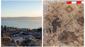 Arqueólogos encontram mosaicos com simbolismos cristãos próximo à Galileia